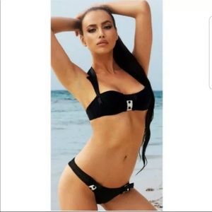 Beach bunny tuxedo prim and proper bikini top